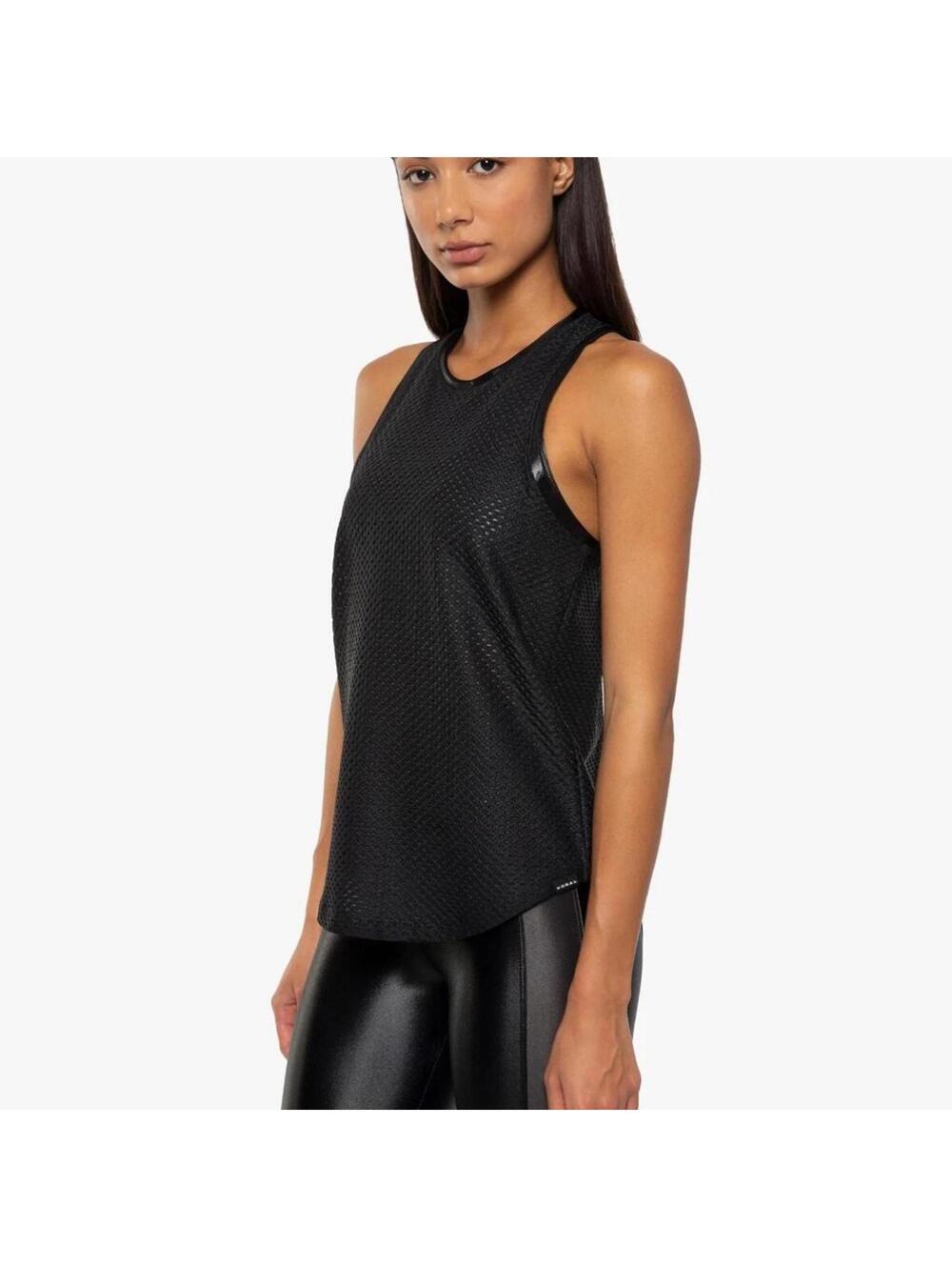 Koral Aerate Netz Tank in Black